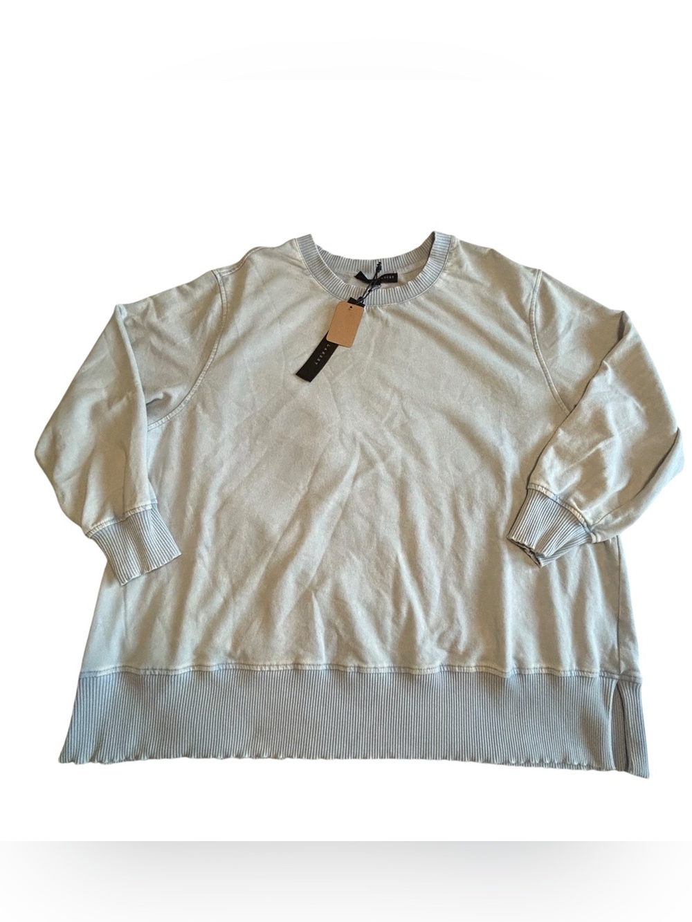 Jane and Delancey Light Blue Crewneck Sweatshirt